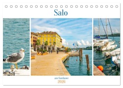 Cover-Bild zum Titel 'Salo am Gardasee (Tischkalender 2026 DIN A5 quer), CALVENDO Monatskalender' von 'Nina Schwarze'