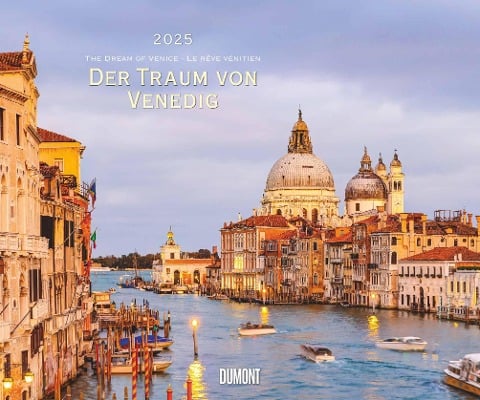 Der Traum von Venedig 2025 - Wandkalender 60,0 x 50,0 cm - Spiralbindung - 