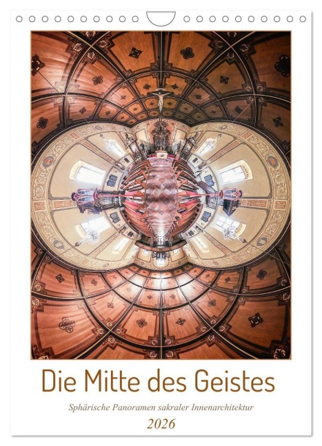 Die Mitte des Geistes (Wandkalender 2026 DIN A4 hoch), CALVENDO Monatskalender - Peter Philipp