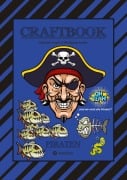 Cover-Bild zum Titel 'CRAFTBOOK - 100 SEITEN PIRATEN - TOLLE AUSMALMOTIVE - WISSENSWERTES - FREIBEUTER - KNIFFLIGE RÄTSEL & AUFGABEN - BILDVORLAGE - HAIE - KRAKEN' von 'Gabriele André, Wolfgang André'