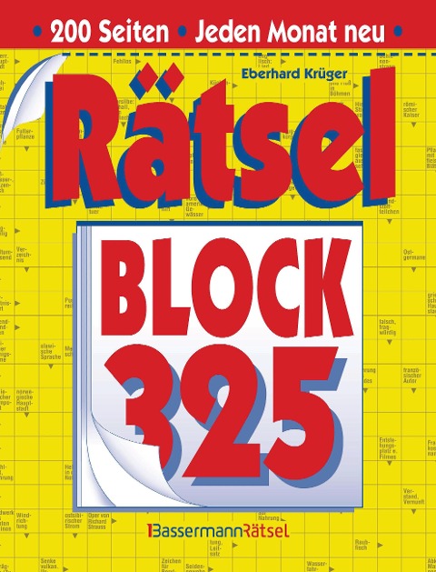 Rätselblock 325 (5 Exemplare à 2,99 EUR) - Eberhard Krüger