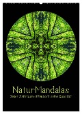 NaturMandalas - Jeder Zeitraum offenbart seine Qualität (Wandkalender 2024 DIN A2 hoch), CALVENDO Monatskalender - OylesArt OylesArt