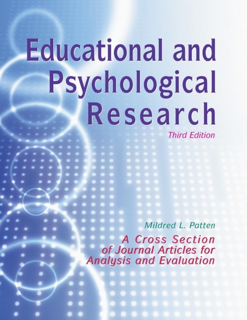 Educational and Psychological Research - Mildred L Patten