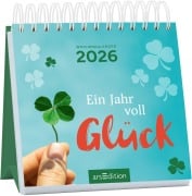 Cover-Bild zum Titel 'Mini-Wochenkalender Ein Jahr voll Glück 2026' von ''