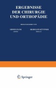 Cover-Bild zum Titel 'Ergebnisse der Chirurgie und Orthopädie' von 'Hermann Küttner, Erwin Payr'