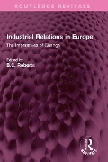 Cover-Bild zum Titel 'Industrial Relations in Europe' von ''