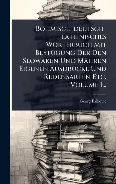 Böhmisch-deutsch-lateinisches Wörterbuch Mit BeyfÃ1/4gung Der Den Slowaken Und Mähren Eigenen AusdrÃ1/4cke Und Redensarten Etc, Volume 1... - Georg Palkovic