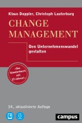 Cover-Bild zum Titel 'Change Management' von 'Klaus Doppler, Christoph Lauterburg'