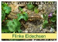 Flinke Eidechsen (Tischkalender 2024 DIN A5 quer), CALVENDO Monatskalender - Kattobello Kattobello