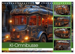 Cover-Bild zum Titel 'KI-Omnibusse (Wandkalender 2026 DIN A4 quer), CALVENDO Monatskalender' von 'Steffen Gierok-Latniak'