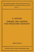 Cover-Bild zum Titel 'Die Theorie der Gruppen von Endlicher Ordnung' von 'Andreas Speiser'