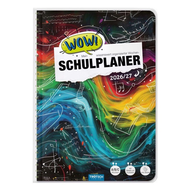 TRÖTSCH - Schulplaner WOW Waves 26/27 - 
