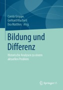 Cover-Bild zum Titel 'Bildung und Differenz' von ''