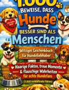 Cover-Bild zum Titel '1.000 Beweise, dass Hunde besser sind als Menschen' von 'Dominik Mikulaschek'