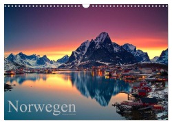 Cover-Bild zum Titel 'Norwegen (Wandkalender 2026 DIN A3 quer), CALVENDO Monatskalender' von 'Christian Bothner'