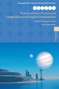 Cover-Bild zum Titel 'Text Analytics for Corpus Linguistics and Digital Humanities' von 'Gerold Schneider'