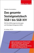 Cover-Bild zum Titel 'Das gesamte Sozialgesetzbuch SGB I bis SGB XIV' von 'Walhalla Fachredaktion'