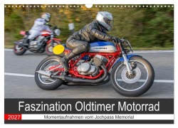 Cover-Bild zum Titel 'Faszination Oldtimer Motorrad - Momentaufnahmen vom Jochpass Memorial (Wandkalender 2027 DIN A3 quer), CALVENDO Monatskalender' von 'Stephan Läufer'