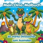 Mein Dino-Malbuch - 50 starke Dinosaurier zum Ausmalen - Inspirations Lounge