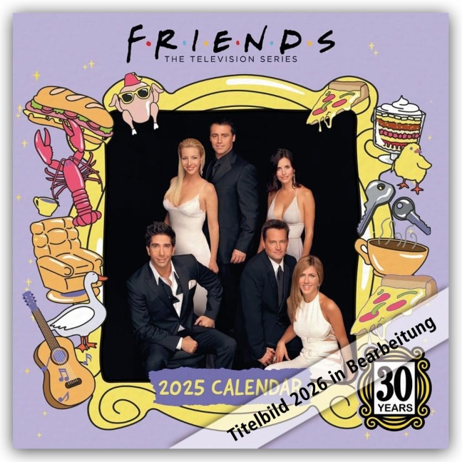Friends 2026 - Wandkalender - Danilo Promotion Ltd