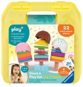 Cover-Bild zum Titel 'Play+ Steck- und Spiel-Set: Mix dein Eis - ab 1,5 Jahre' von ''