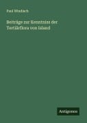 Cover-Bild zum Titel 'Beiträge zur Kenntniss der Tertiärflora von Island' von 'Paul Windisch'