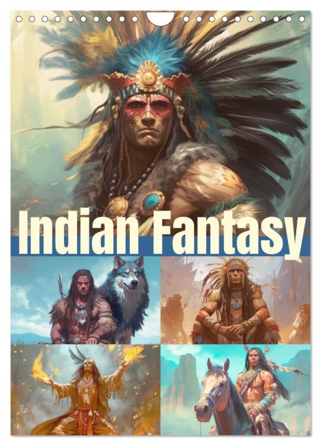 Indian Fantasy (Wandkalender 2026 DIN A4 hoch), CALVENDO Monatskalender - Rose Hurley