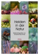 Cover-Bild zum Titel 'Helden in der Natur (Wandkalender 2026 DIN A3 hoch), CALVENDO Monatskalender' von 'Joanna Grodner-Buchholz'