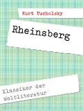 Cover-Bild zum Titel 'Rheinsberg' von 'Kurt Tucholsky'