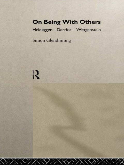 On Being With Others - Simon Glendinning