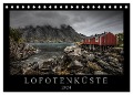 Lofotenküste (Tischkalender 2024 DIN A5 quer), CALVENDO Monatskalender - Sebastian Worm