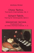 Cover-Bild zum Titel 'Chess Tactics, Vol. 2' von 'Andreas Wicker'