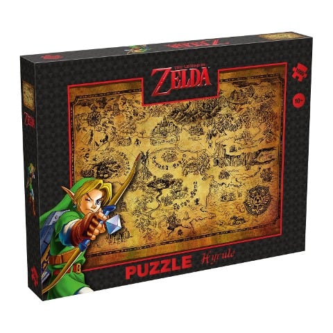 Puzzle Zelda Hyrule field, 1000 Teile - 
