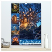 Cover-Bild zum Titel 'Märchenhäuser (hochwertiger Premium Wandkalender 2026 DIN A2 hoch), Kunstdruck in Hochglanz' von 'Steffen Gierok-Latniak'