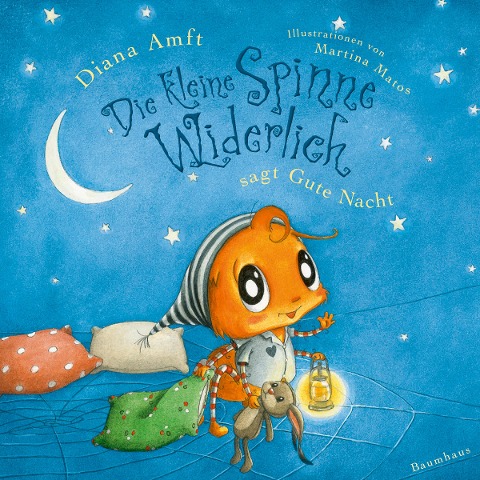 Die kleine Spinne Widerlich sagt Gute Nacht (Pappbilderbuch) - Diana Amft