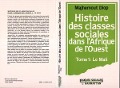 Cover-Bild zum Titel 'Histoire des classes sociales dans l'Afrique de l'Ouest' von ''