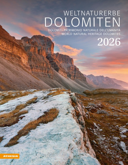 Weltnaturerbe Dolomiten Kalender 2026 - 