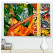 Cover-Bild zum Titel 'Expressionistische Tierwelten (hochwertiger Premium Wandkalender 2026 DIN A2 quer), Kunstdruck in Hochglanz' von 'Peter Balan'