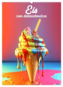 Cover-Bild zum Titel 'Eis zum dahinschmelzen (Wandkalender 2026 DIN A2 hoch), CALVENDO Monatskalender' von 'Liselotte Brunner-Klaus'