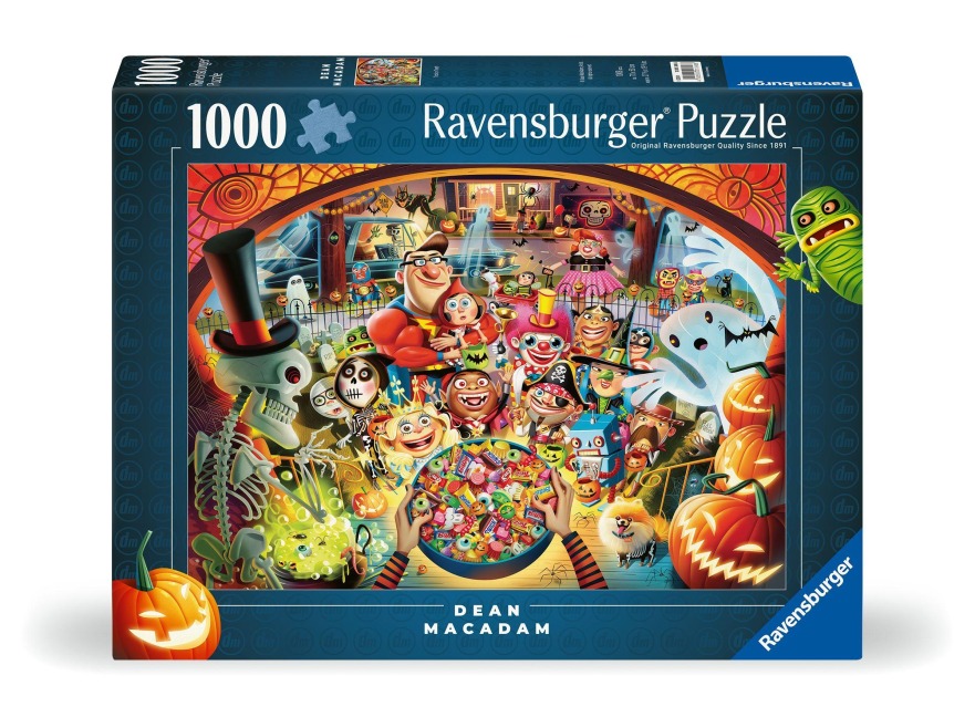 Erwachsenenpuzzle 1000 Teile - Süßes oder Saures - 