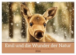 Cover-Bild zum Titel 'Emil und die Wunder der Natur (Wandkalender 2026 DIN A3 quer), CALVENDO Monatskalender' von 'Daniela Tapper'