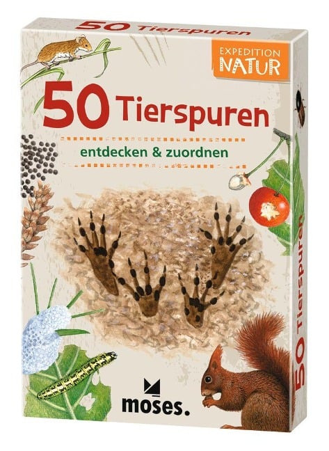 Expedition Natur 50 Tierspuren - Carola von Kessel, Nina Träger