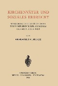 Cover-Bild zum Titel 'Kirchenväter und Soziales Erbrecht' von 'Eberhard F. Bruck'