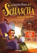 Cover-Bild zum Titel 'Schascha und der Buchspazierer' von 'Carsten Henn'