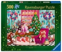 Cover-Bild zum Titel 'Erwachsenenpuzzle 500 Teile - Die Weihnachtsboutique' von ''