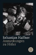 Cover-Bild zum Titel 'Anmerkungen zu Hitler' von 'Sebastian Haffner'