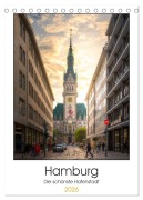 Cover-Bild zum Titel 'Hamburg - Die schönste Hafenstadt (Tischkalender 2026 DIN A5 hoch), CALVENDO Monatskalender' von 'Stefan Schröder - Photography'