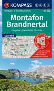Cover-Bild zum Titel 'KOMPASS Wanderkarte 032 Montafon, Brandnertal, Gargellen, Bielerhöhe, Silvretta 1:25.000' von ''
