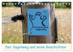 Cover-Bild zum Titel 'Der Sagenweg und seine Geschichten (Tischkalender 2026 DIN A5 quer), CALVENDO Monatskalender' von 'Silvia Drafz'