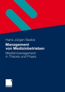 Cover-Bild zum Titel 'Management von Medizinbetrieben' von 'H. -Jürgen Seelos'